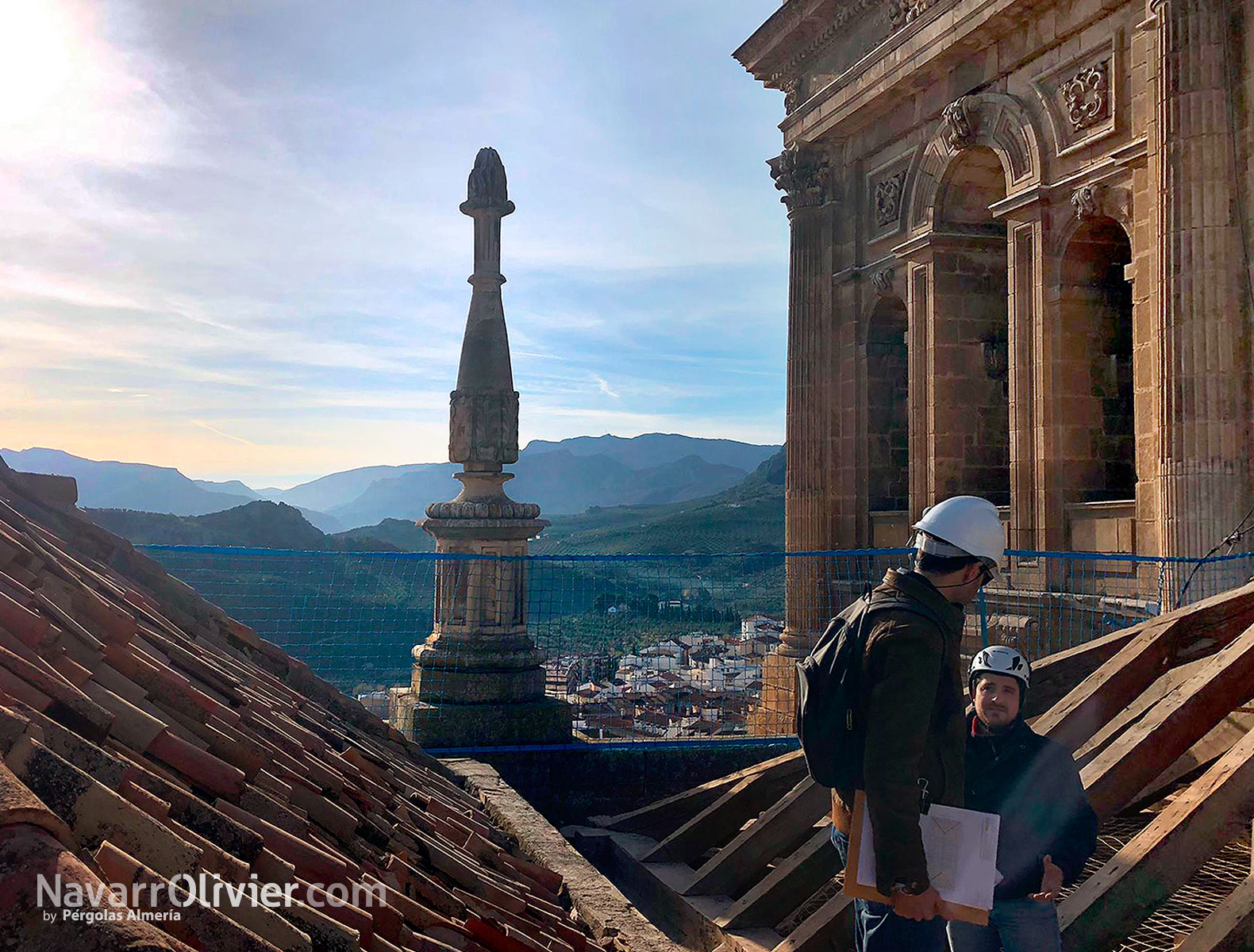 Inspección y diagnostico de cubierta, Catedral de Jaén