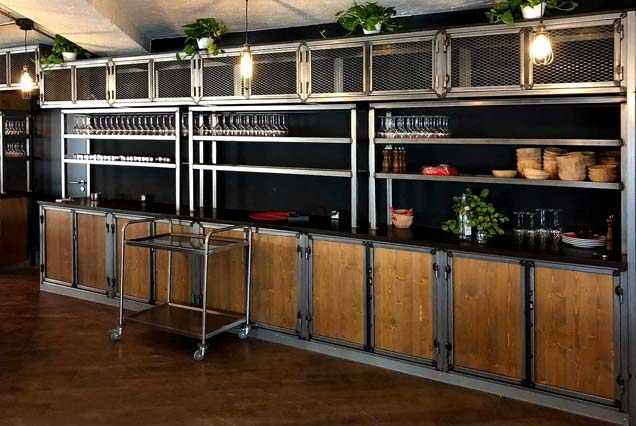 Decoración, mobiliario e interiorismo para restaurante Oberge Españole