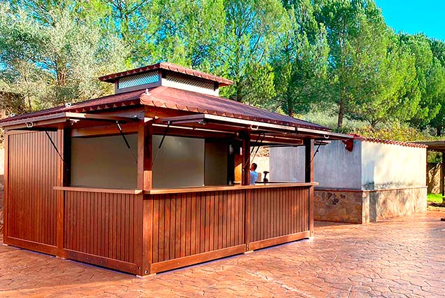 Chiringuito para área reacreativa en Fuenlabrada de los Montes, Badajoz