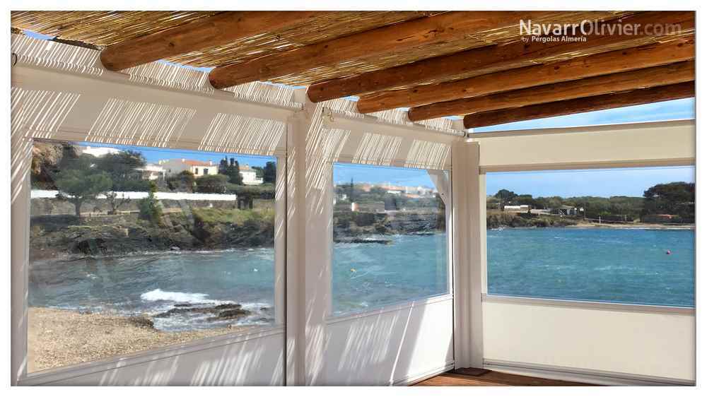 Xiringuito desmontable en gerona con terraza panoramica